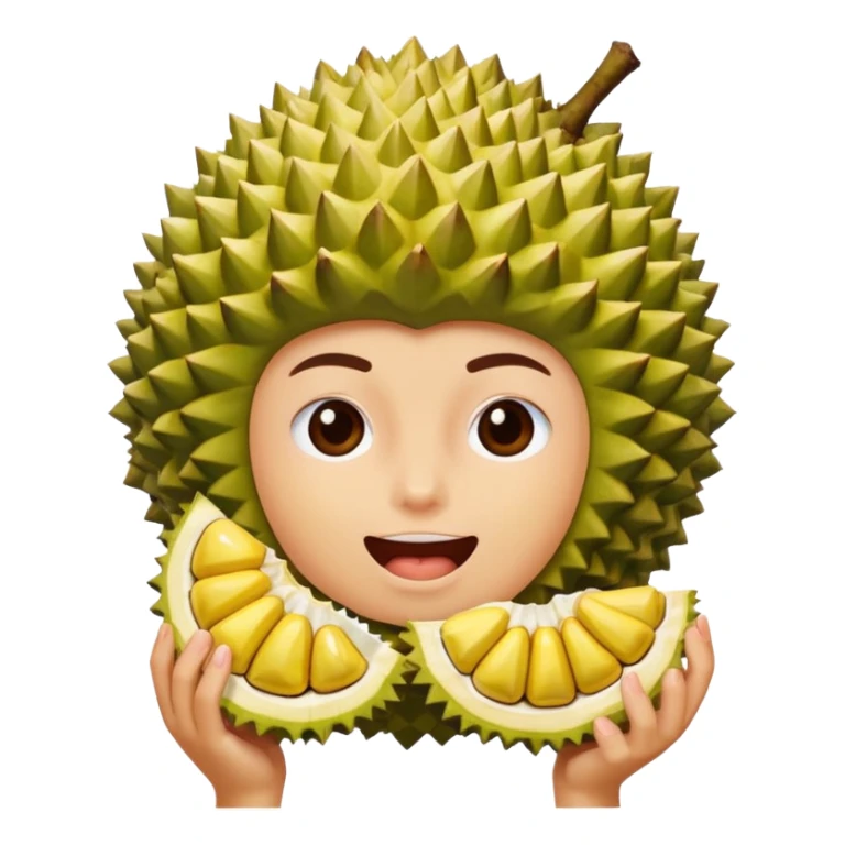 Lagi makan durianShark with a top hat sticker