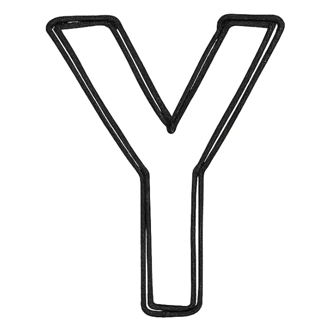 The letter Y sticker