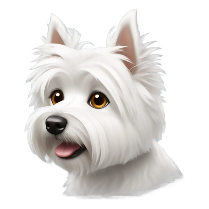 West highland white terrier sticker