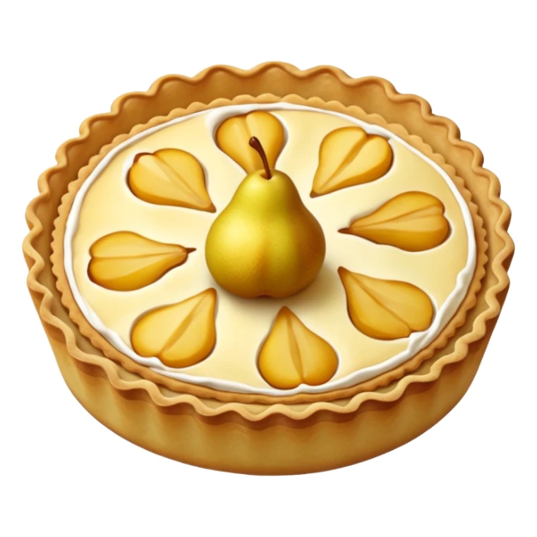 une tarte aux poire sticker