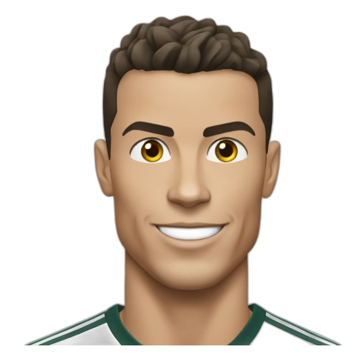 Cristiano Ronaldo doing de the suiii sticker