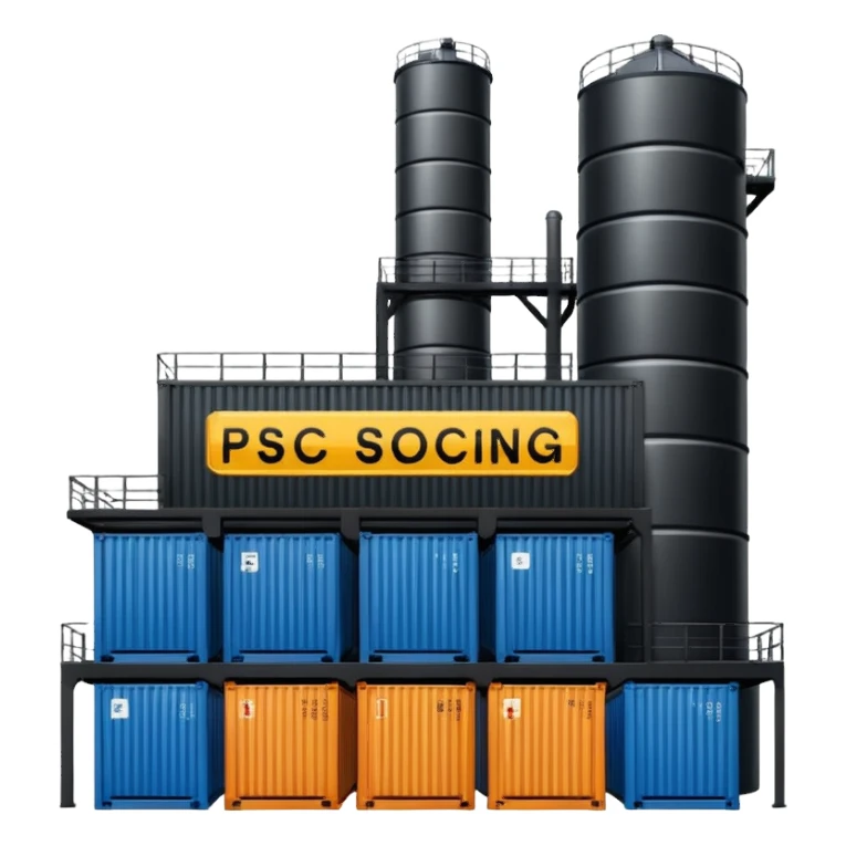 Usine de stockage  sticker