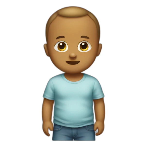 Big baby tape sticker