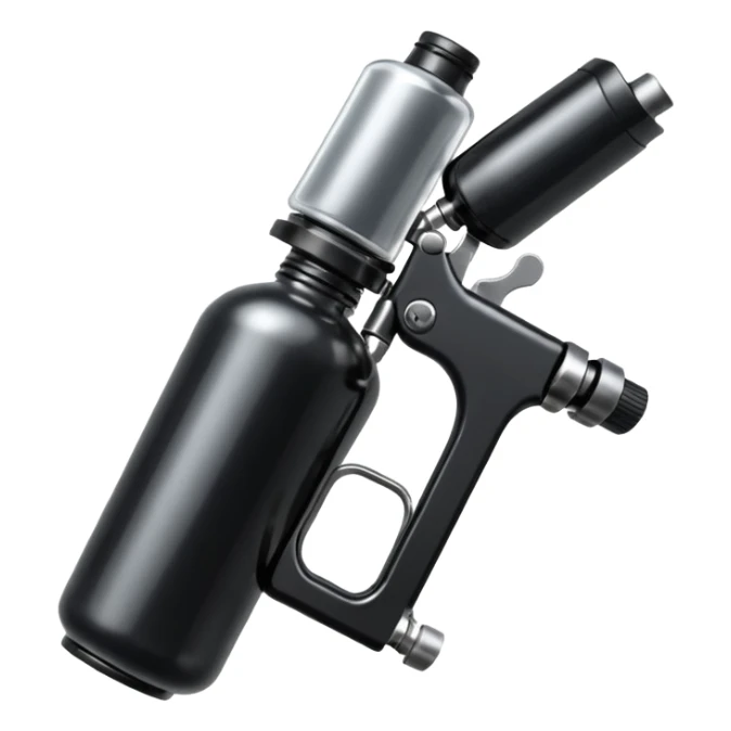 tattoo gun and ink sticker