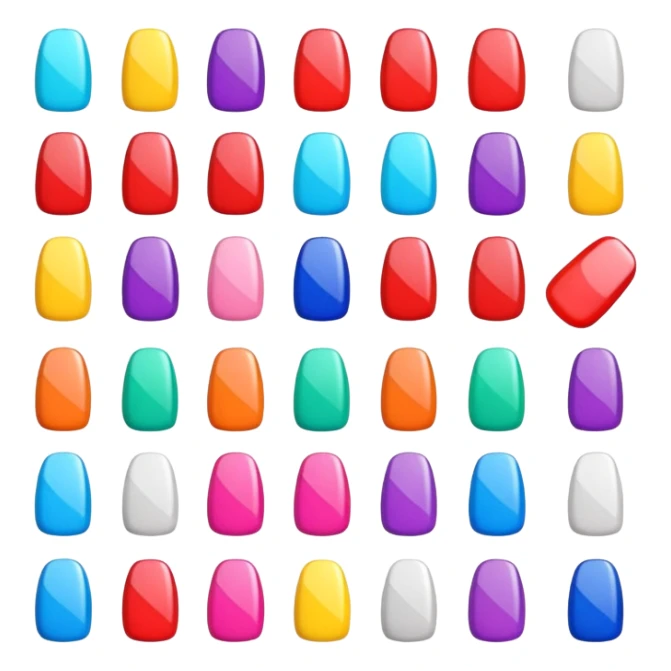 Stickers para clientes de uñas sticker