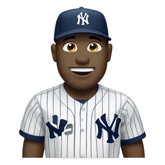 Gator with a New York Yankees Jersey sticker