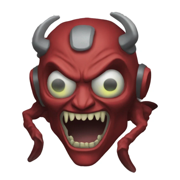 Alastor radio demon sticker