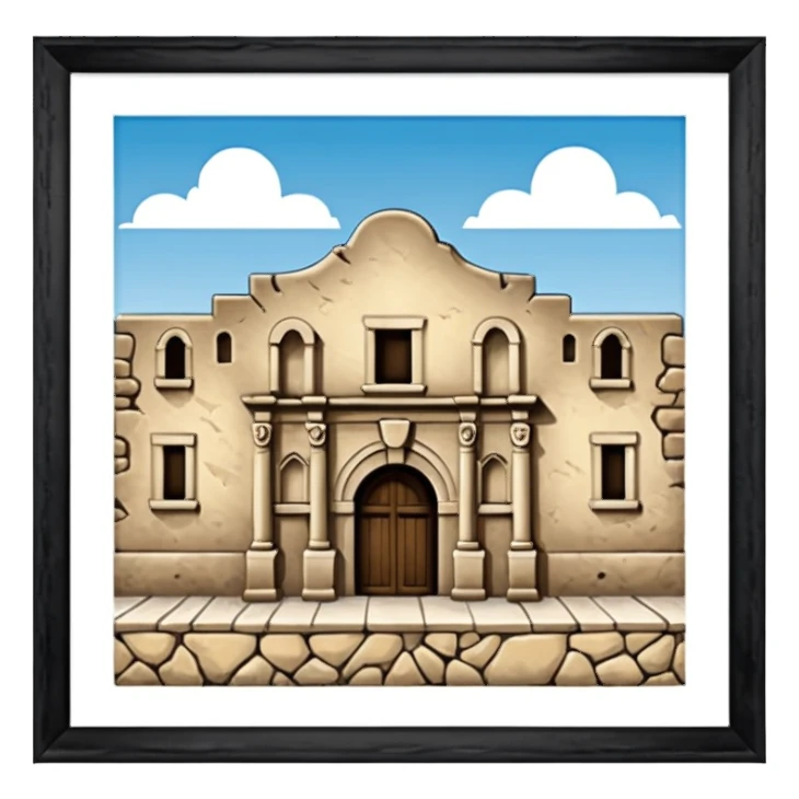 Alamo – San Antonio, Texas sticker