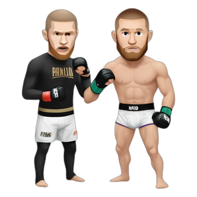 KHABIB NURMUGAMEDOV VS CONOR MCGREGOR sticker