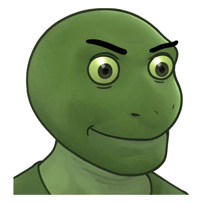 Hombre haciendo dan sticker