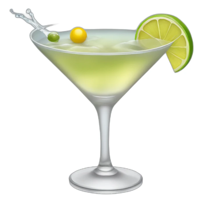 calvo bebiendo dry martini sticker