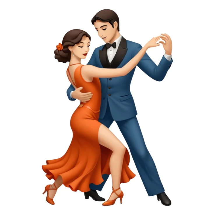 Ballerini di tango argentino sticker