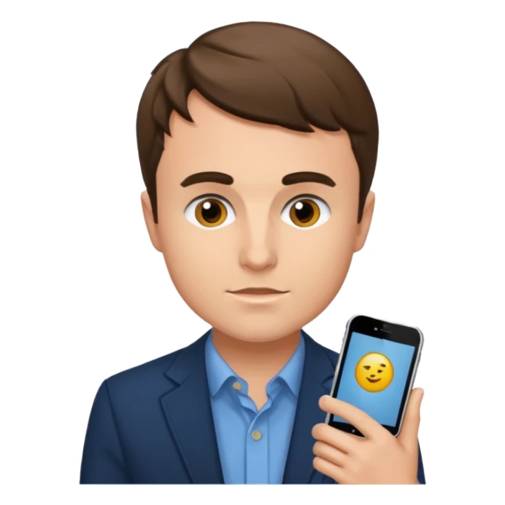 generate iphone emoji charlie kirk sticker