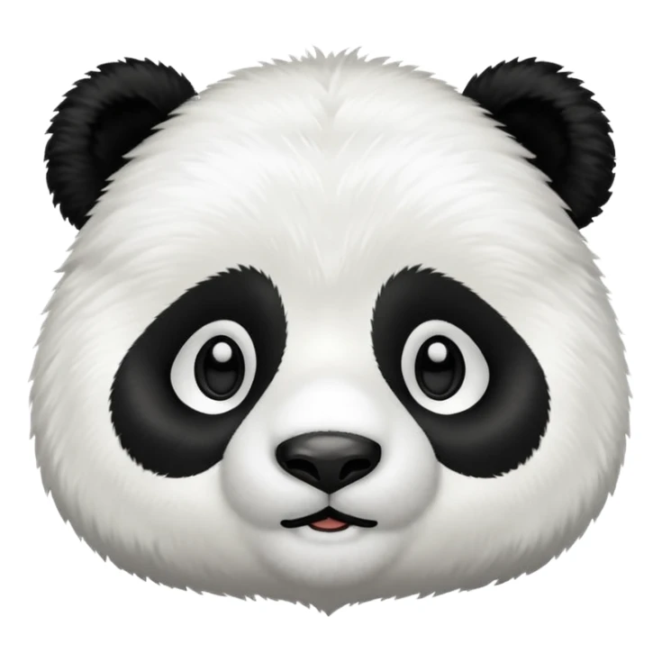 panda face sticker