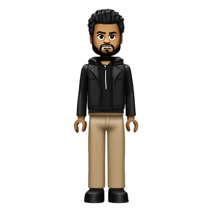 THE WEEKND lego full body sticker