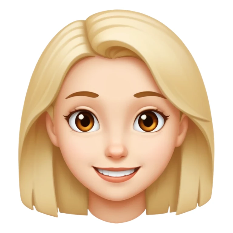 mischievous girl with a smirk sticker