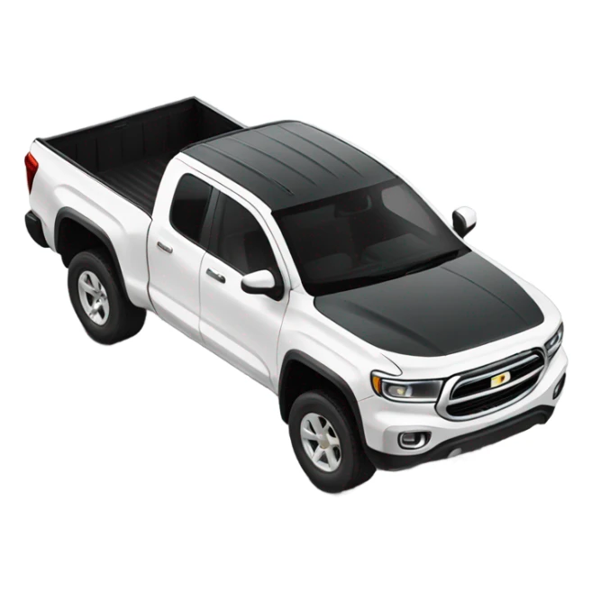 modern pickup truck sticker