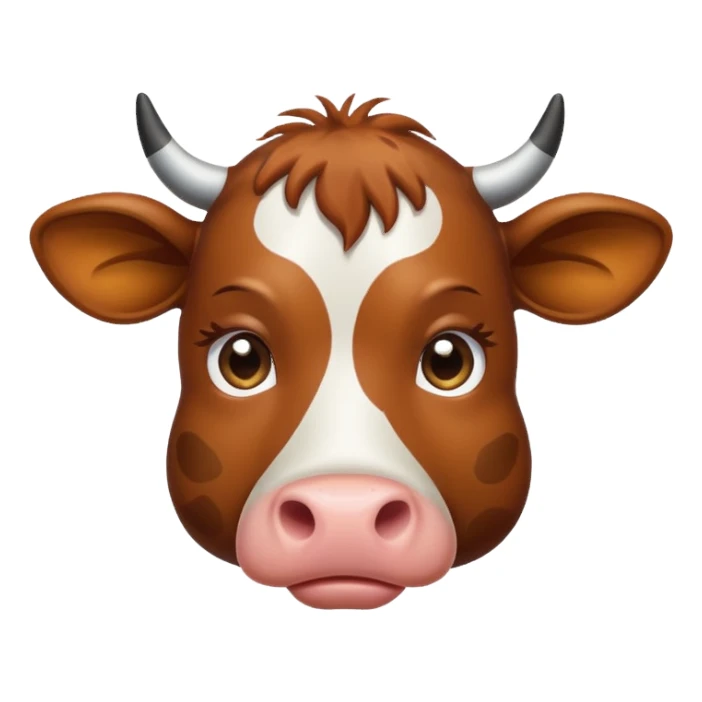 cow sad sticker