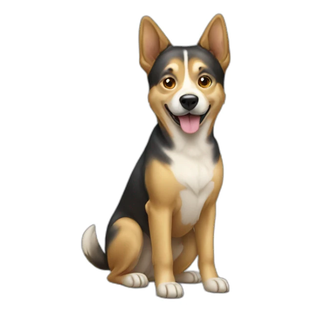 ukrainian dog sticker