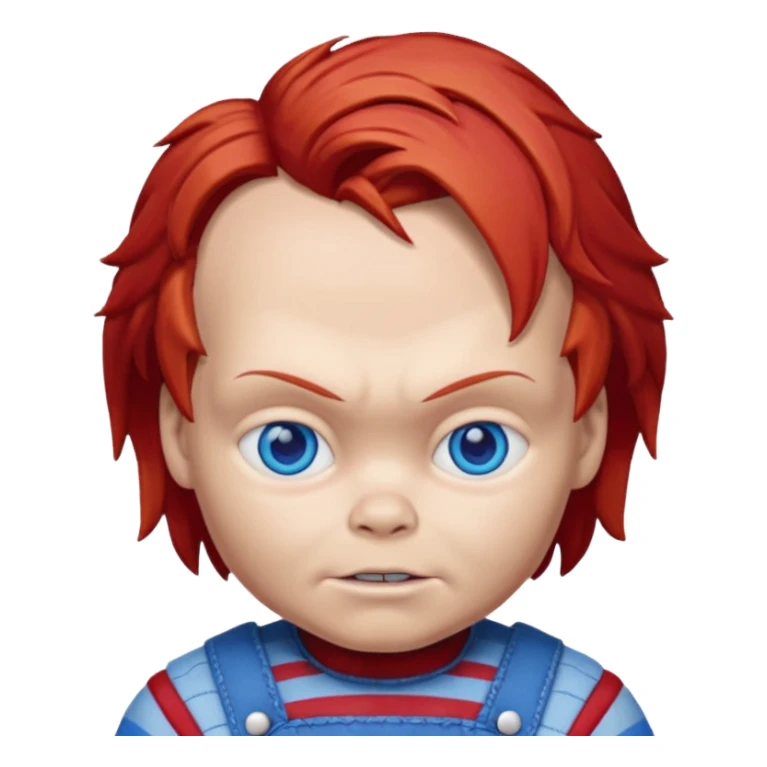 Un emojin de chuky sticker