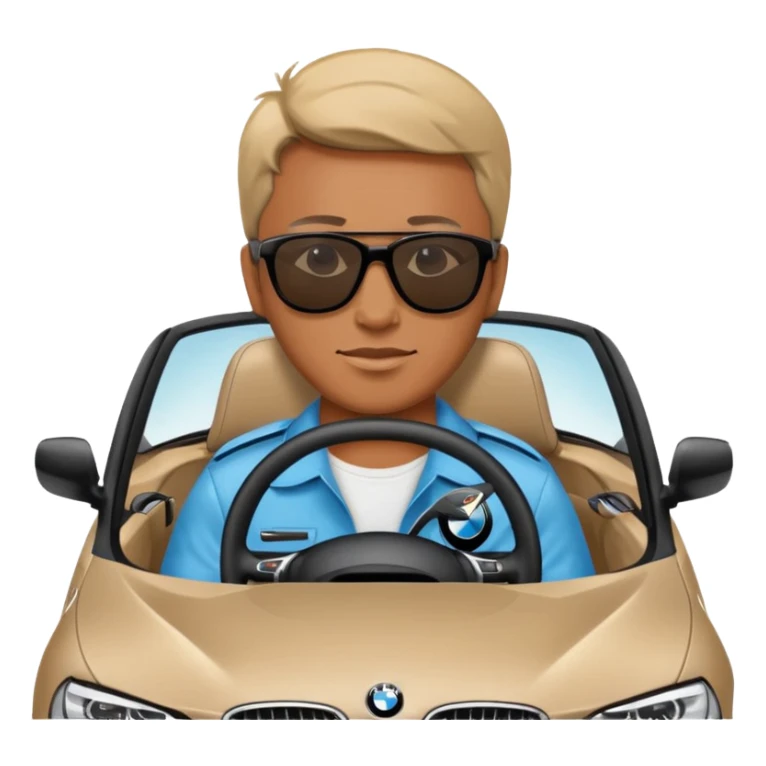 Azerbaijanian driving bmw car  sticker