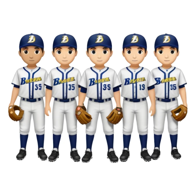 Boca Raton Blazers baseball club sticker