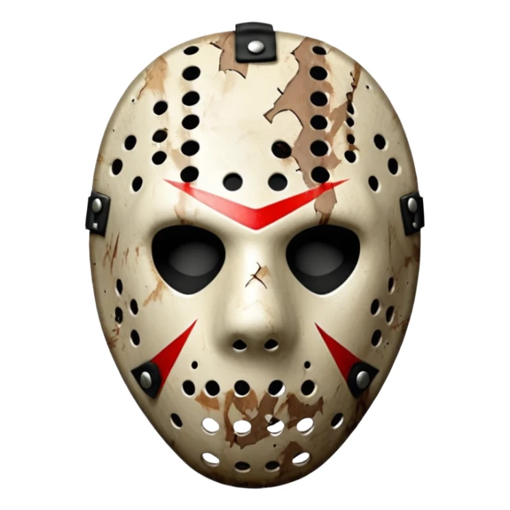 jason voorhees só o rosto sticker