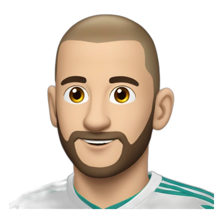 Benzema sur un cochon sticker