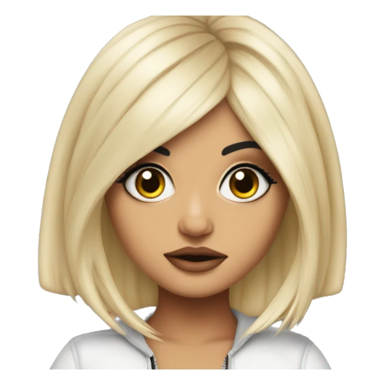 Bebe Rexha from Baby I’m Jealous, hyper realistic.  sticker