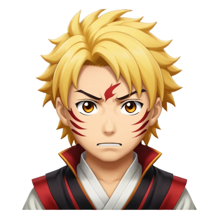 Rengoku from anime demon slayer sticker