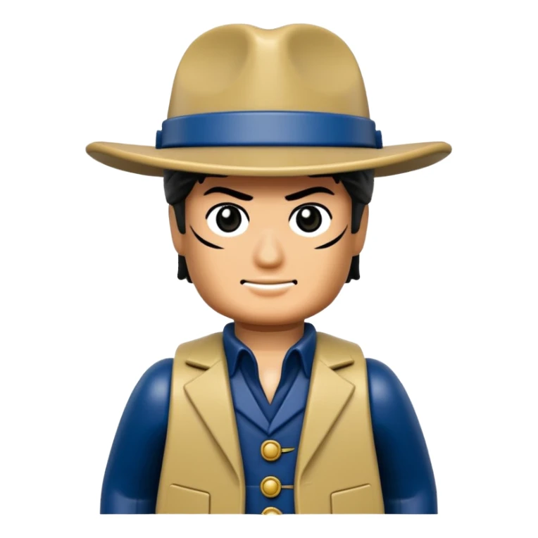Jotaro Kujo as lego minifigure sticker