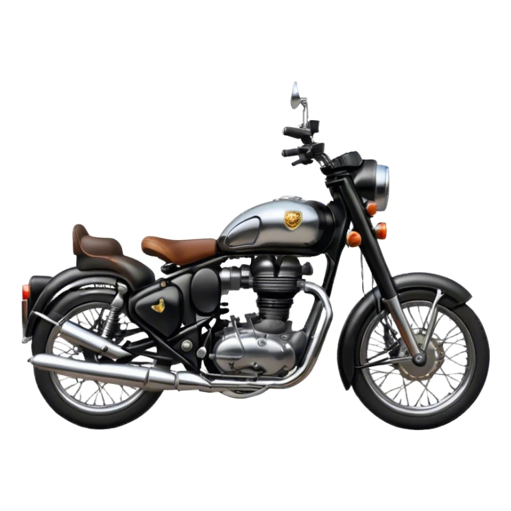 Royal Enfield bike sticker