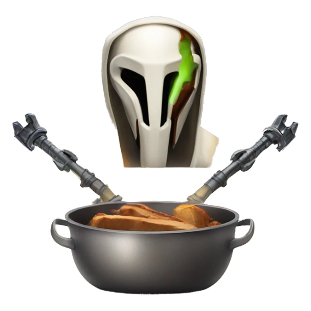 Roast but ith 4 keyblades like general grievas sticker