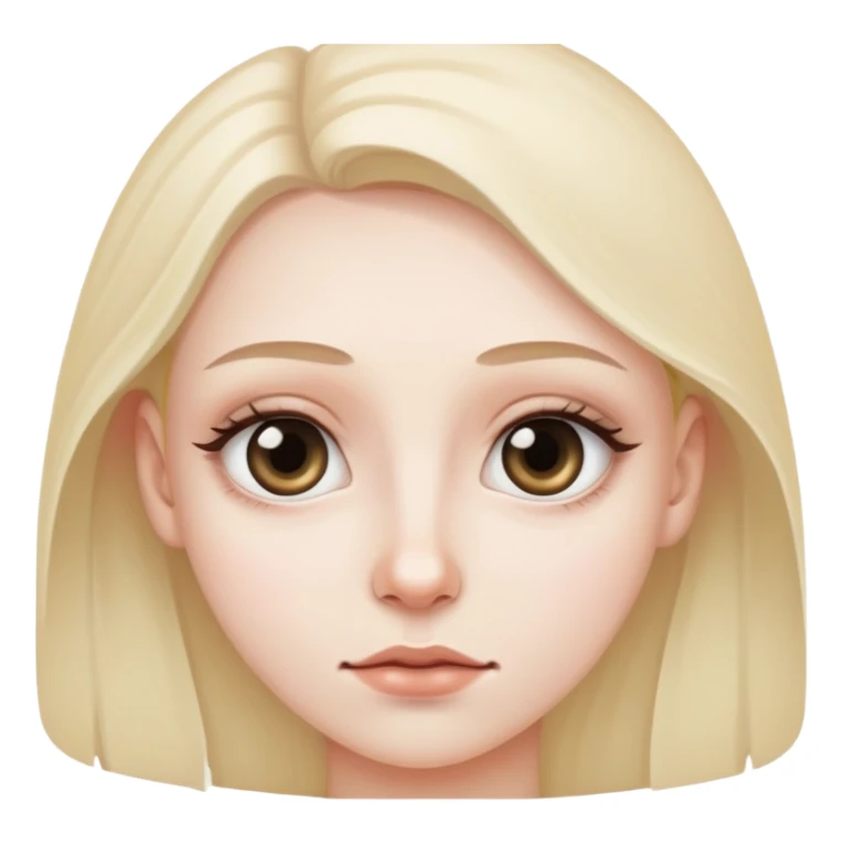 beautiful expressive eyes with dark circles underneath sticker