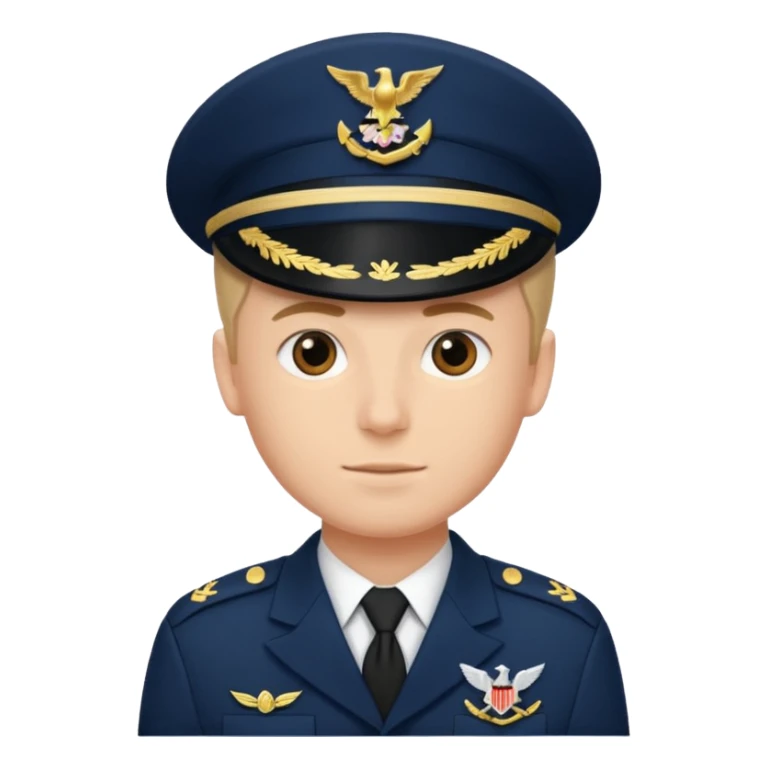 male navy soldier sticker
