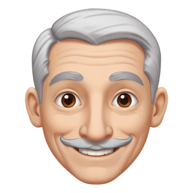 white-gray haired heavy tattooed big nose sticker