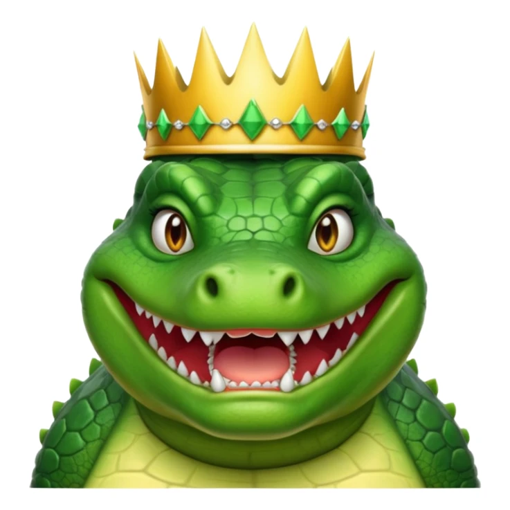 Fat Crocodile Woman  sticker