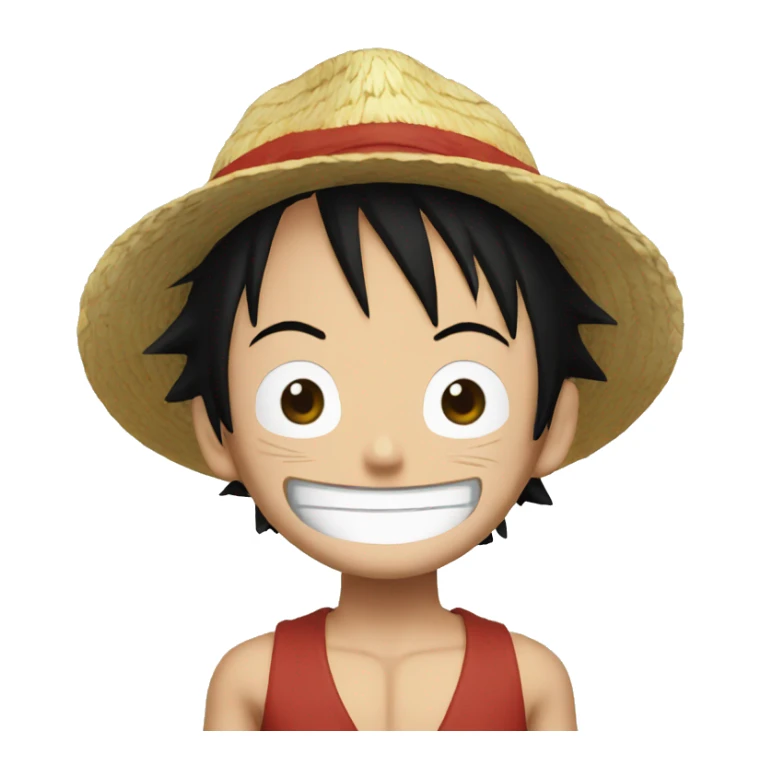Luffy from one piece  sticker