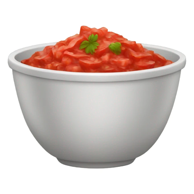 Bowl of salsa sticker