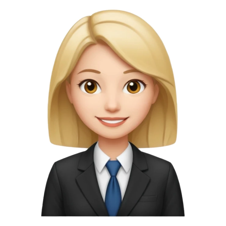 Girl attorney sticker