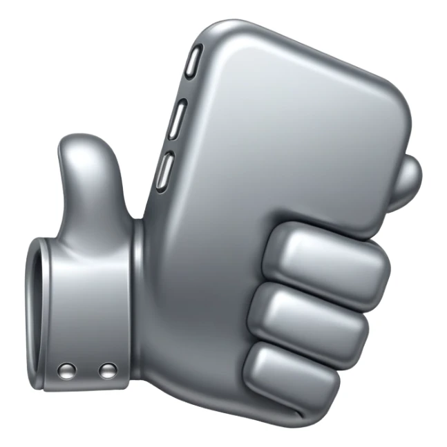 thumbs down sticker