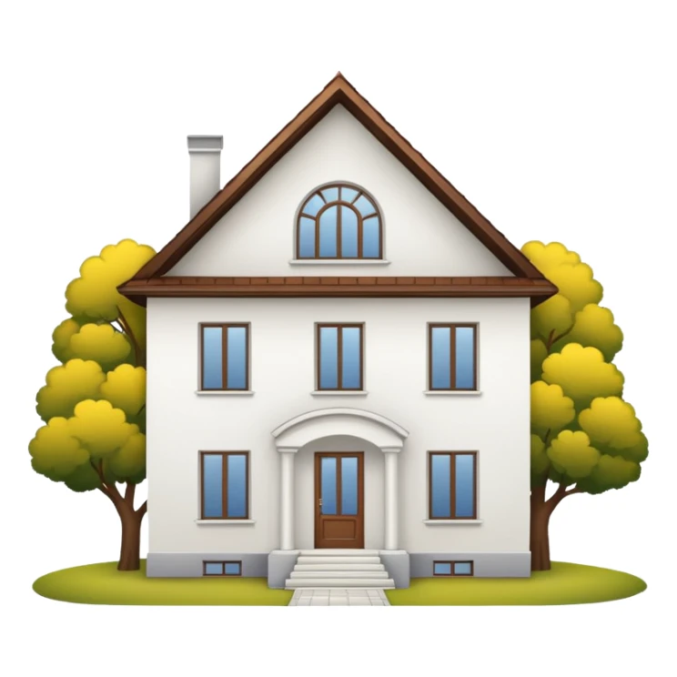 ukrainian modern house sticker