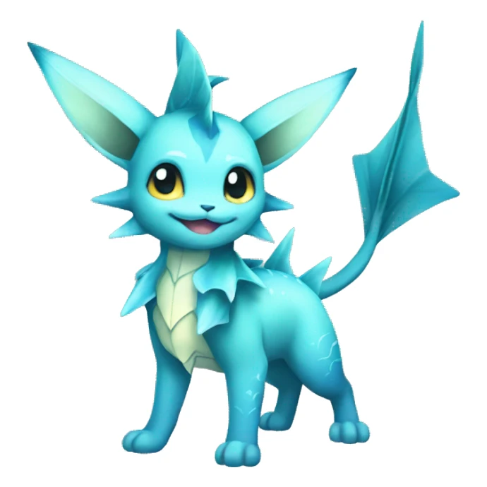 Vaporeon full body sticker