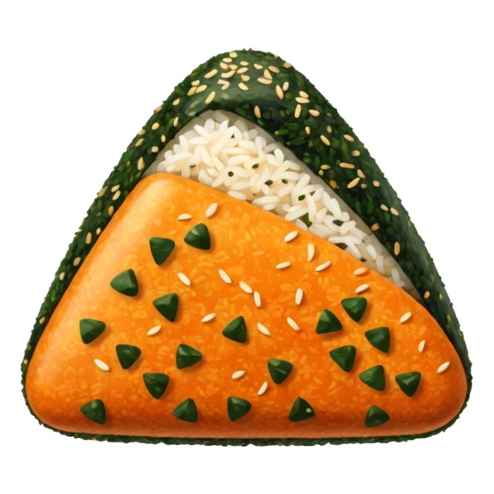 Spicy onigiri sticker
