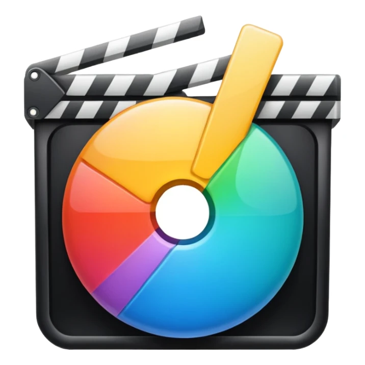 mac os icon physical film cinema sticker