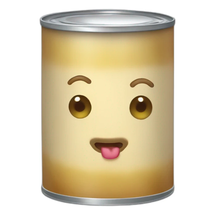 Canned potato  sticker