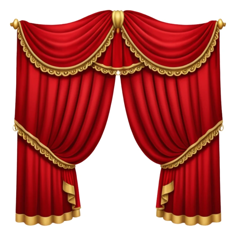 theatre Curtain sticker