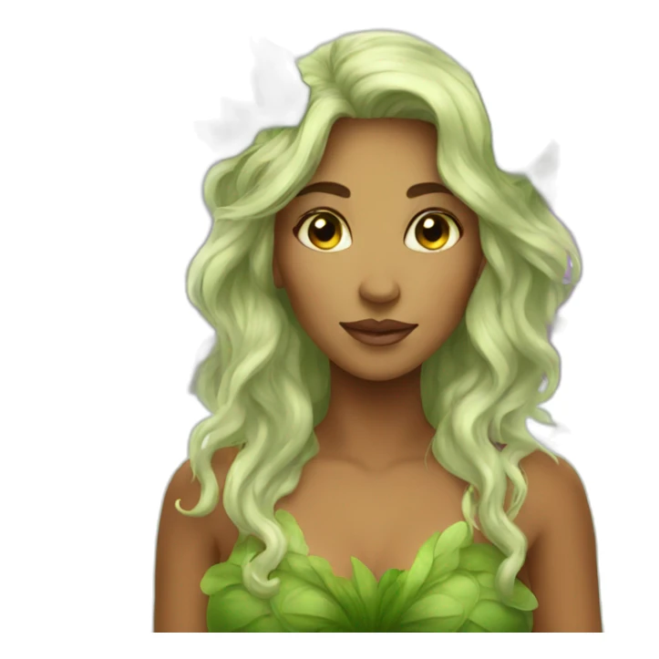 Mother Nature fairy sticker