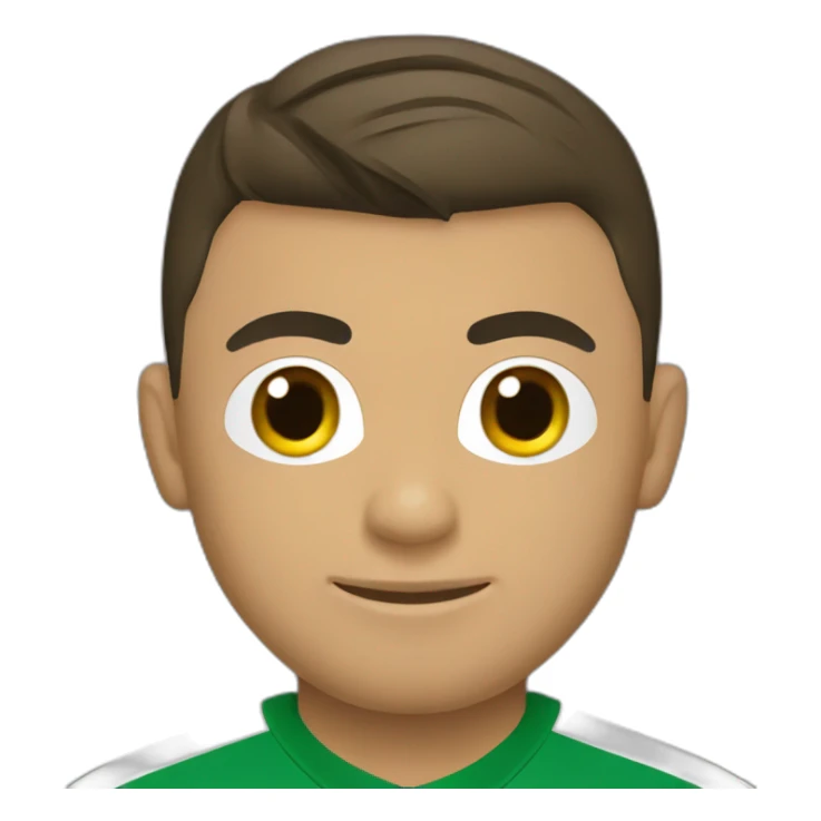 cristiano ronaldo playing for algeria sticker