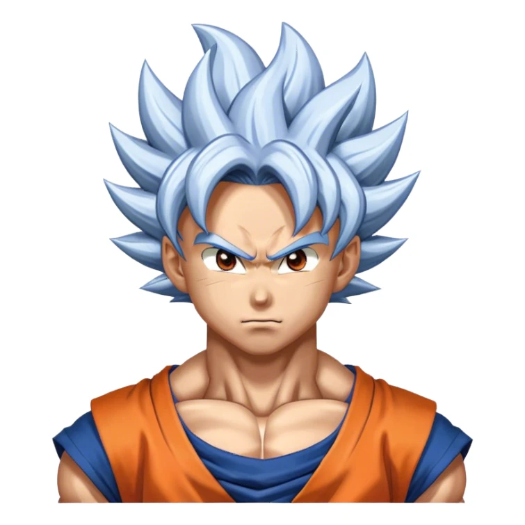 Goku super saiajin ultra instinto sticker